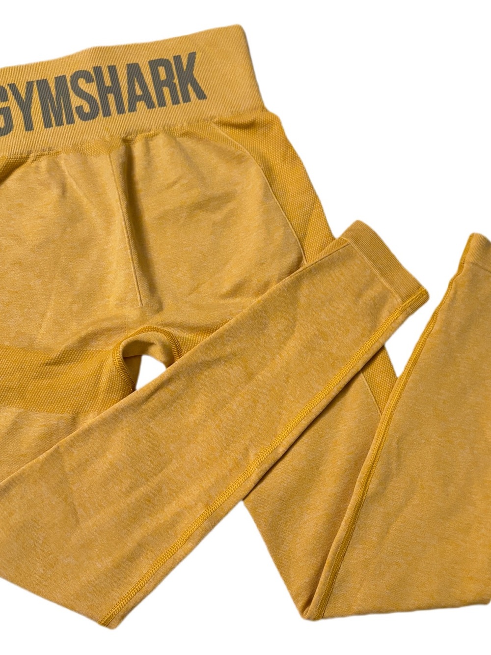 Gymshark Kids Mustard Seamless Leggings